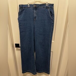 Style and Co Wide Leg Women’s jeans size 14 Stretch